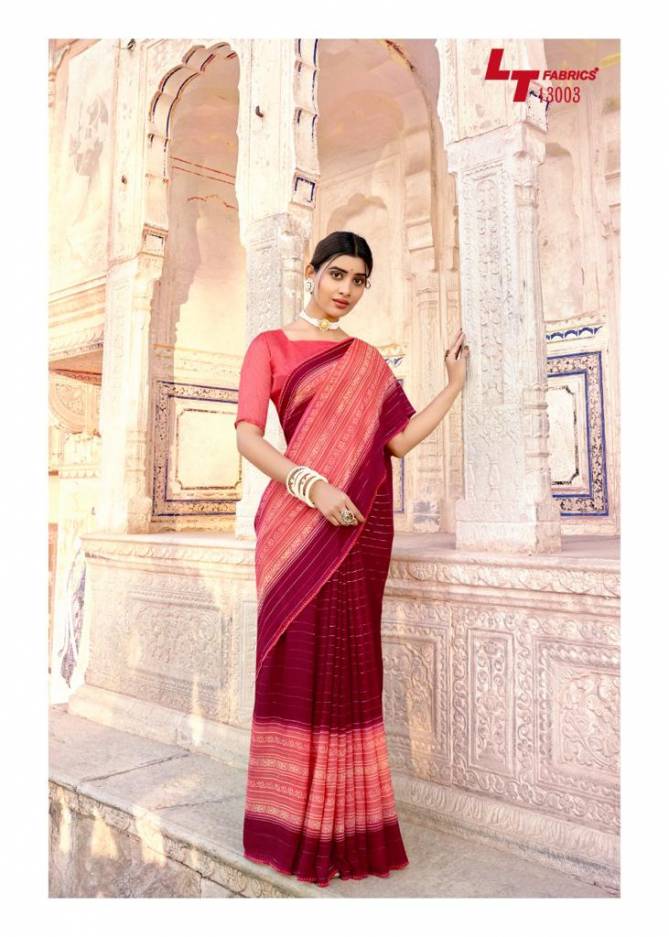 Lt Kajal Fancy Ethnic Wear Wholesale Printed Designer Saree Catalog